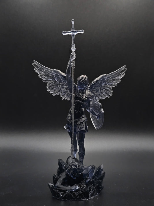 Archangel Saint Michael Black Smoke Edition