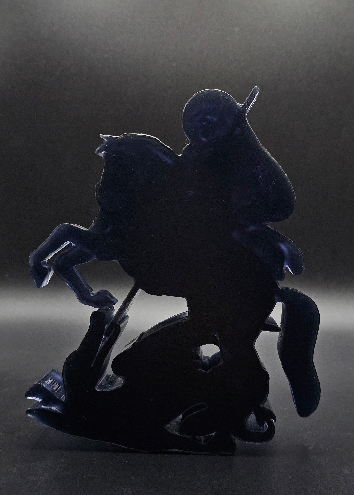 Saint Georges terrassant le Dragon Edition Noire Fumée