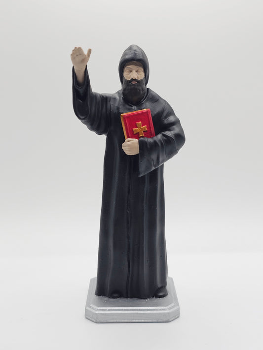 Statuette of Saint Charbel - Hand Painted