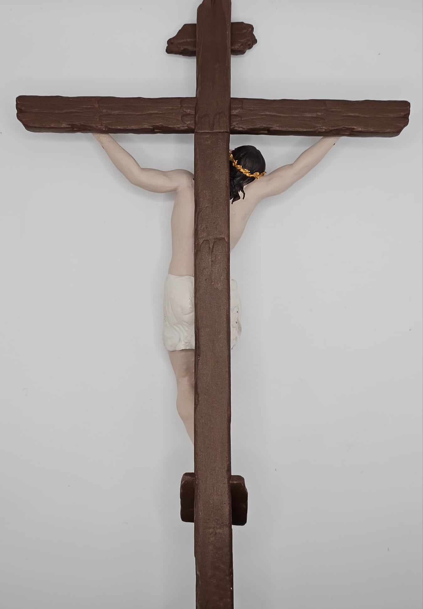 Crucifijo 25 cm pintado a mano
