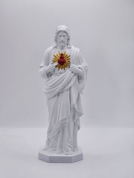 Estatuilla del Sagrado Corazón de Jesús