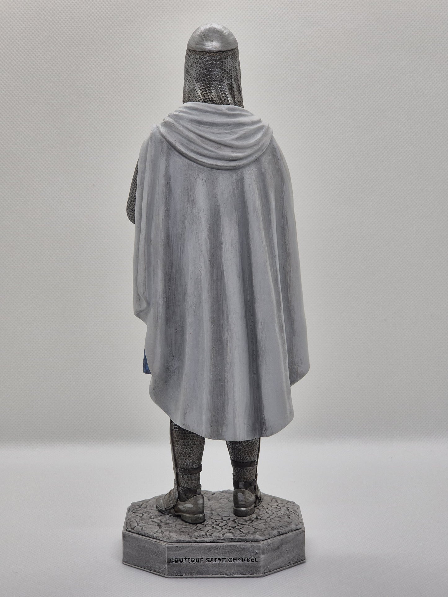 Statuette de Baudouin IV - Roi de Jérusalem - Peinte à la main en couleur