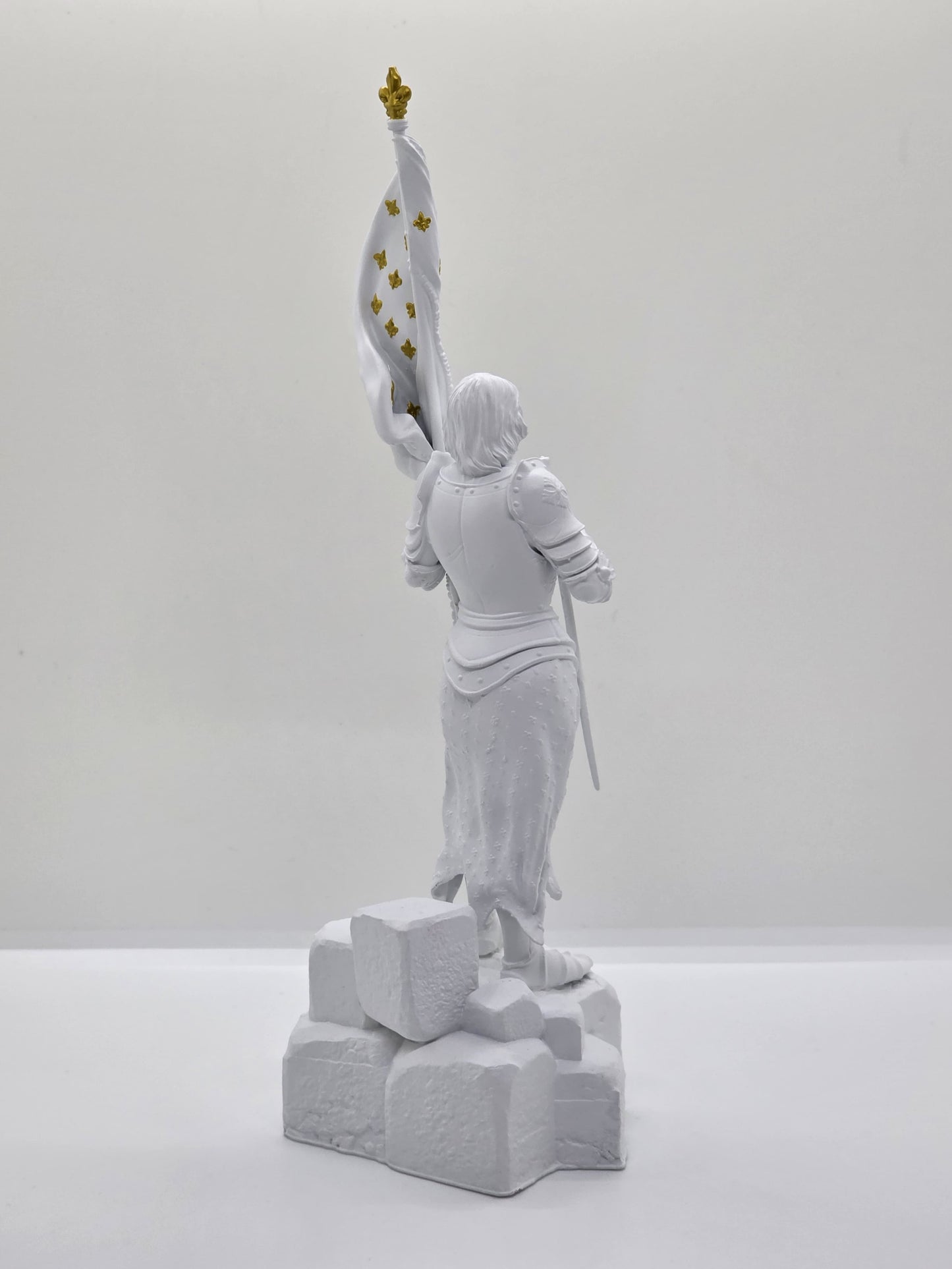 Joan of Arc Statuette - 28 cm, Painted in Color