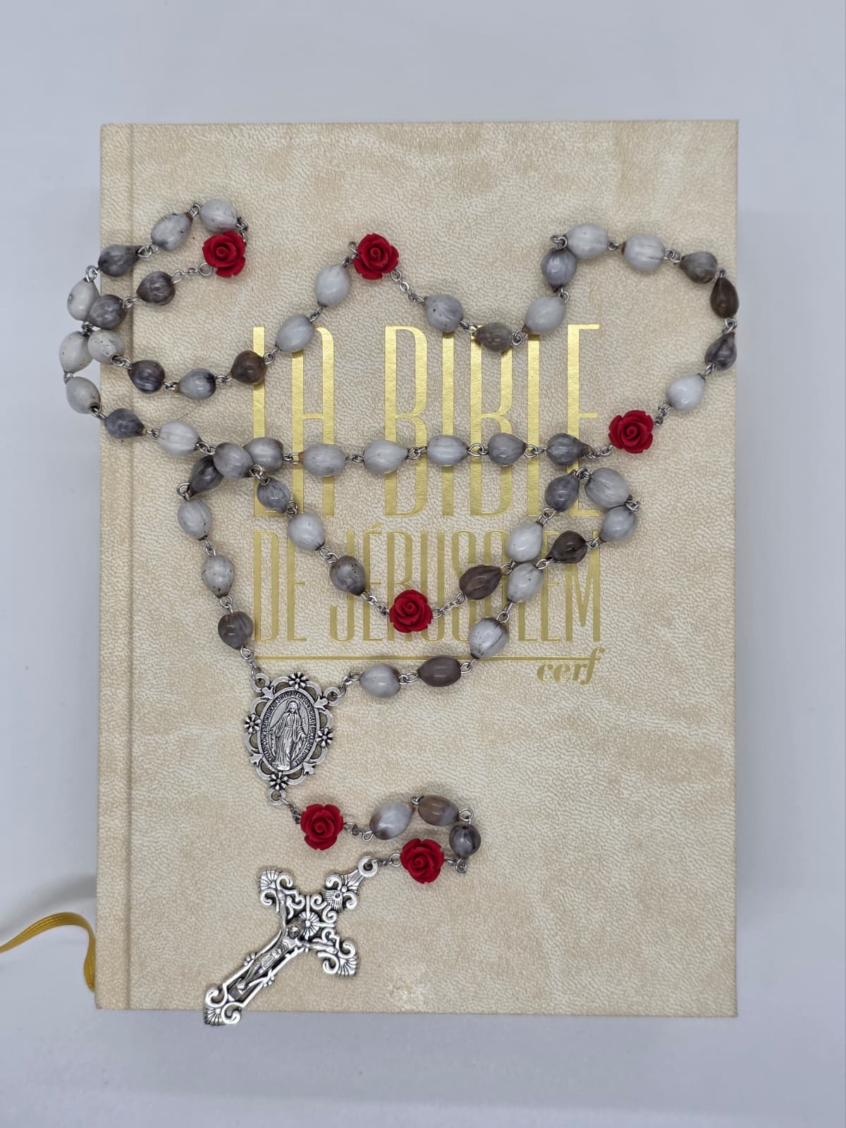 Chapelet en Larmes de Job – Assemblé à la Main