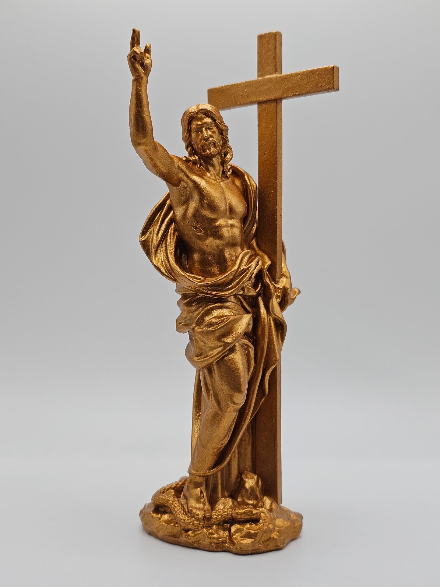 Statuette "Victory over Death" - Hand Painted