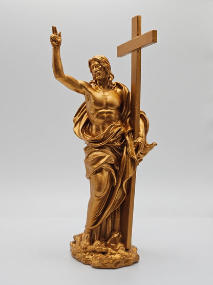 Statuette "Victory over Death" - Hand Painted