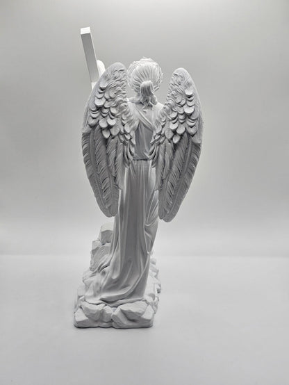 Statuette "Angel Holding the Cross"