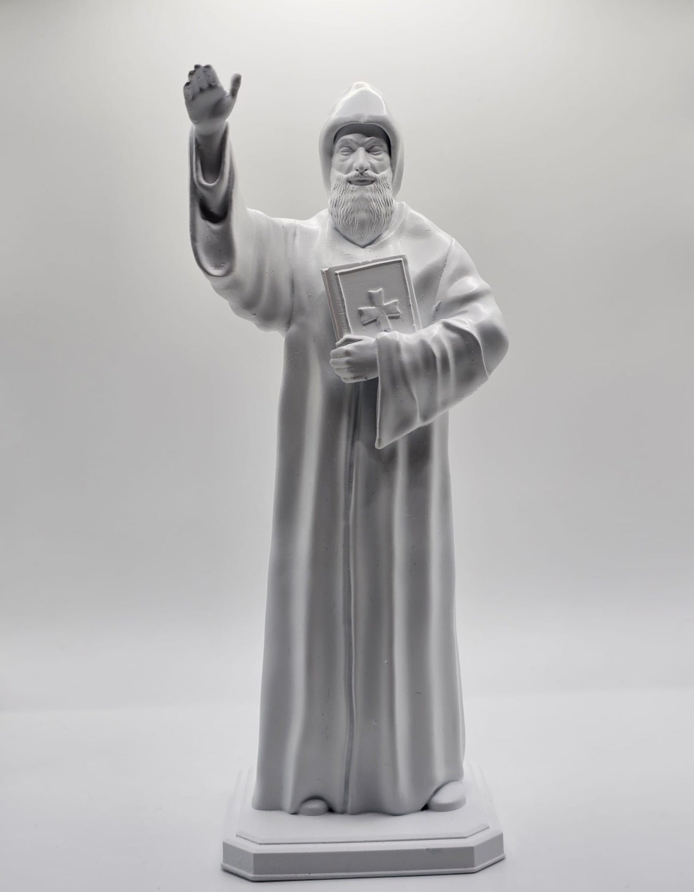 Statuette of Saint Charbel - Hand Painted