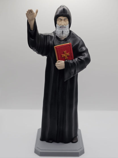 Statuette of Saint Charbel - Hand Painted