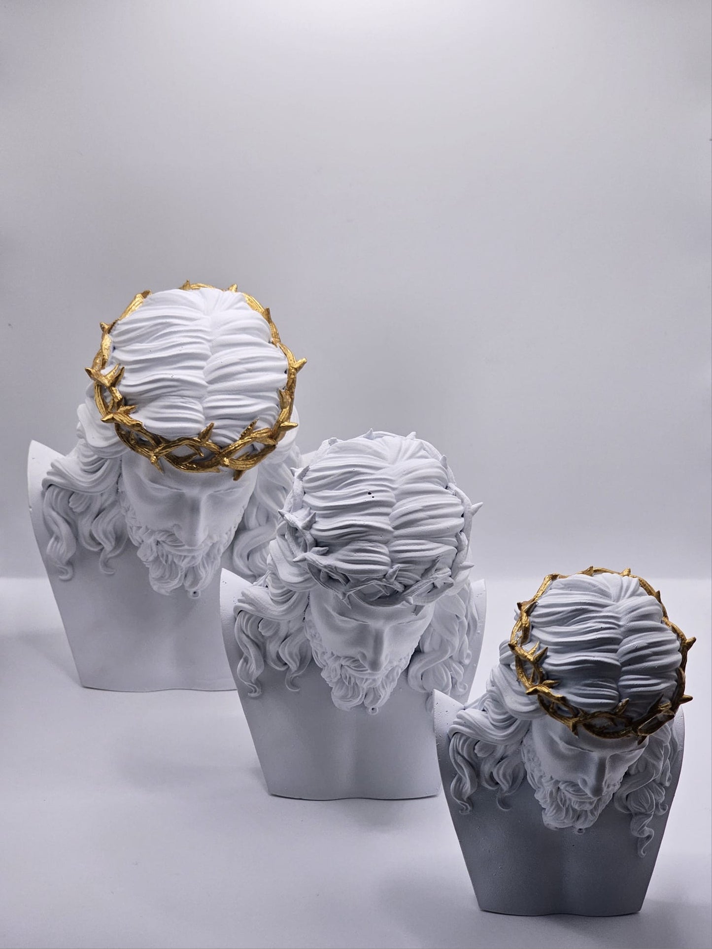 Buste de Jésus-Christ - Peint à la Main