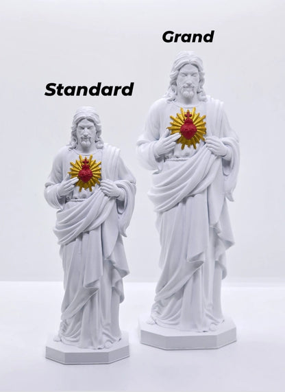 Statuette du Sacré Cœur de Jésus