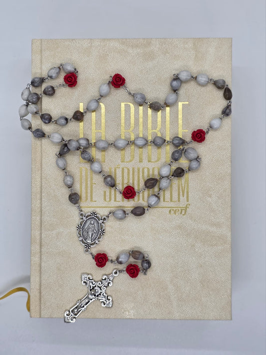 Chapelet en Larmes de Job – Assemblé à la Main
