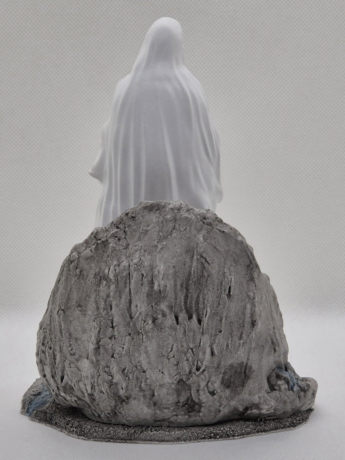 Statuette de Notre-Dame de Lourdes – Peinte à la Main