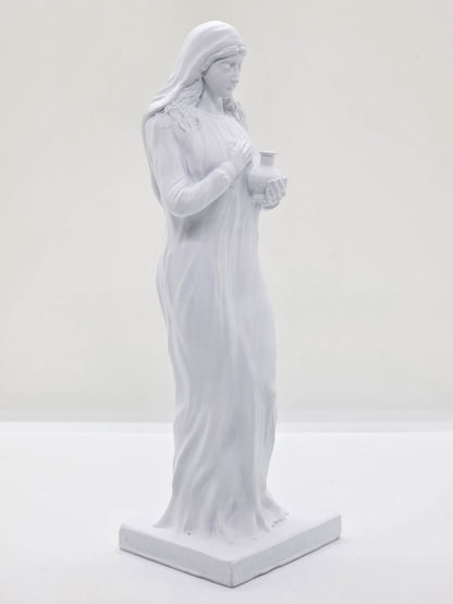 Statuette de Marie-Madeleine - Peinte à la Main
