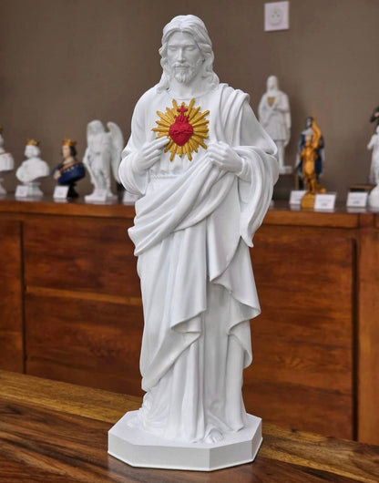 Statuette du Sacré Cœur de Jésus