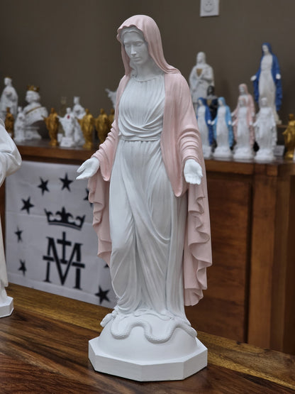 Statuette de la Vierge Miraculeuse - Peinte à la Main